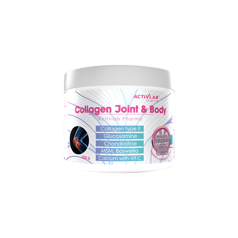 

Activlab Pharma Activlab Collagen Joint & Body, Raspberry-strawberry flavour, 300g