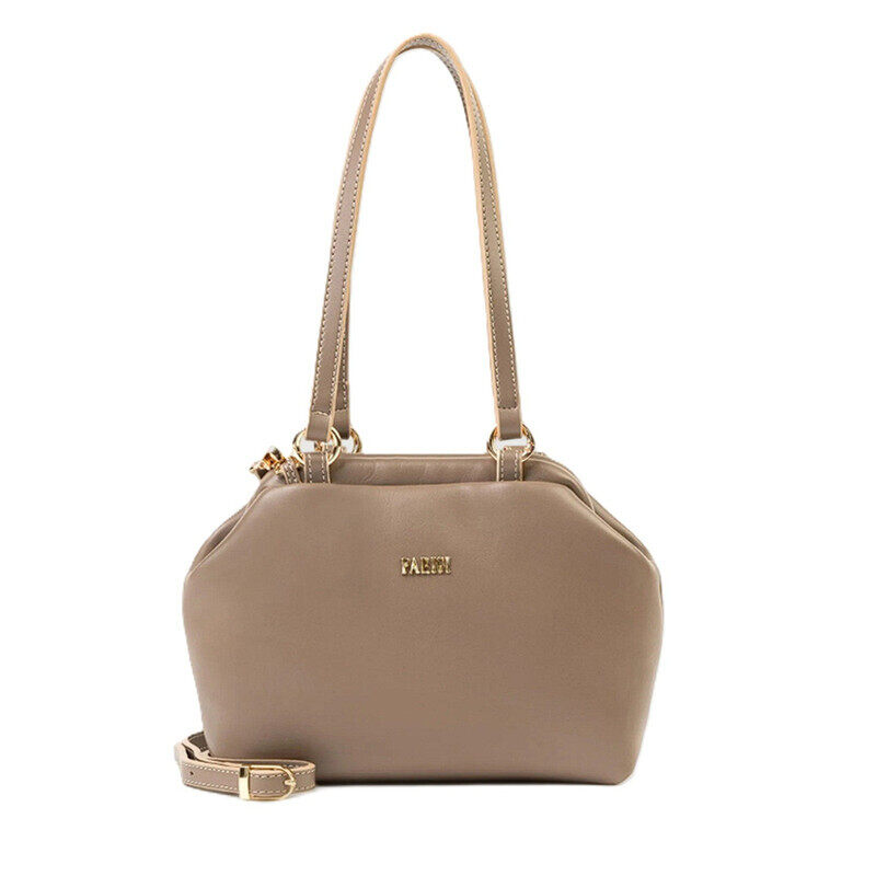 

Parigi Pale Beige Trapeze Women's Shoulder Bag