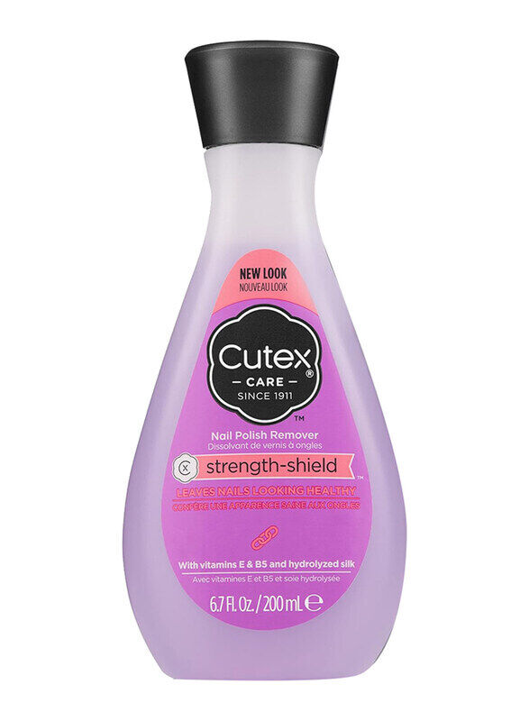 

Cutex Strength- Shield Nail Polish Remover, 200ml, Pink