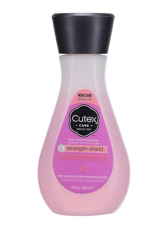 

Cutex Strength- Shield Nail Polish Remover, 100ml, Pink