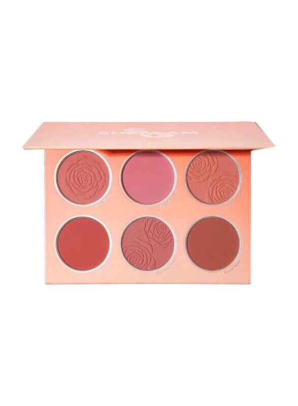 

Sheglam Floral Flush Blush Palette, Multicolour