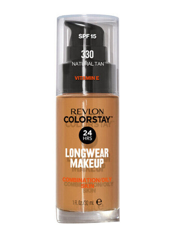 

Revlon ColorStay Liquid Foundation, 330 Natural Tan, Brown