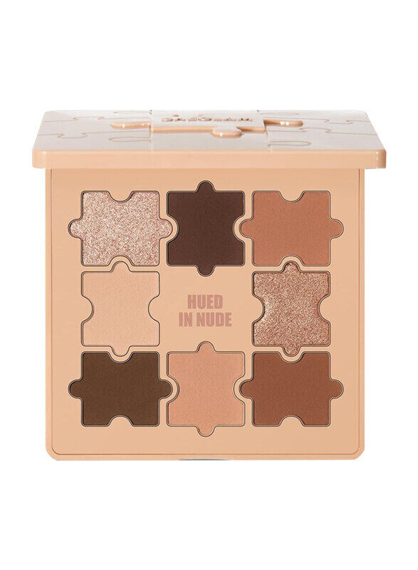 

Sheglam Jazy Jigsaw Eyeshadow Palette, Hued In Nude, Multicolour