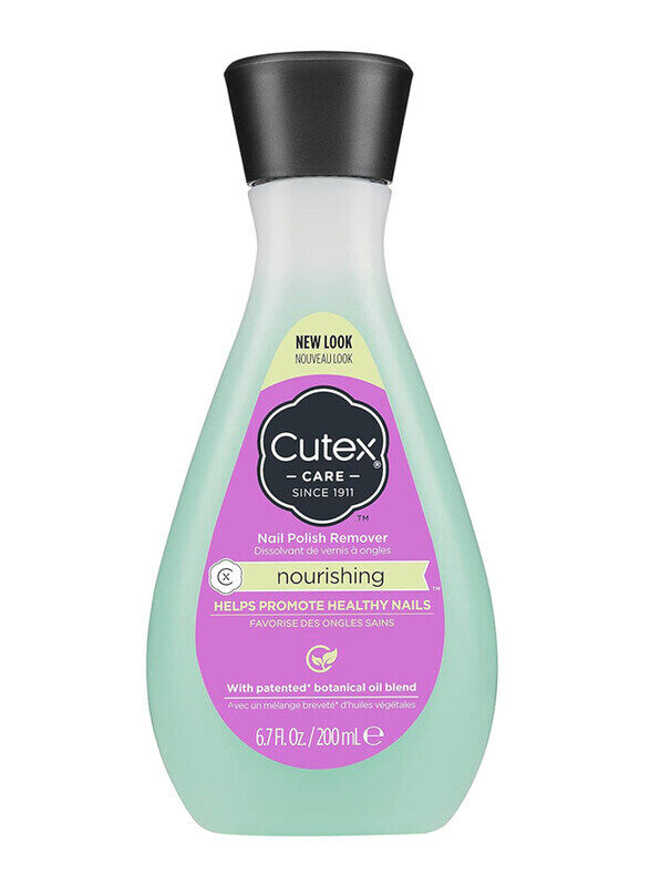 

Cutex Nourishing Nail Polish Remover, 200ml, Green
