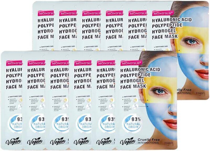 

Vegan MOND'SUB Hyaluronic Acid polypeptide face mask