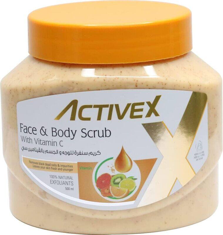 

Active X ActiveX Face & Body Scrub 500 ml - Vitamin C