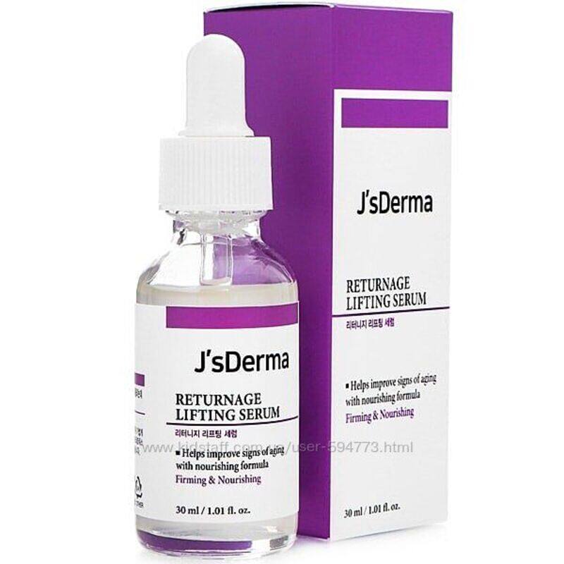 

Jsderma Wrinkle-Improving Anti-Aging Face Serum with Adenosine and Peptides Returnage Lifting Serum 30ml