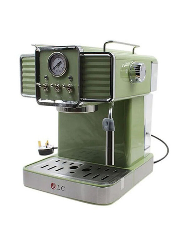 

DLC 1.5L Espresso Coffee Machine, 1350W, DLC-CM7311, Green/Silver