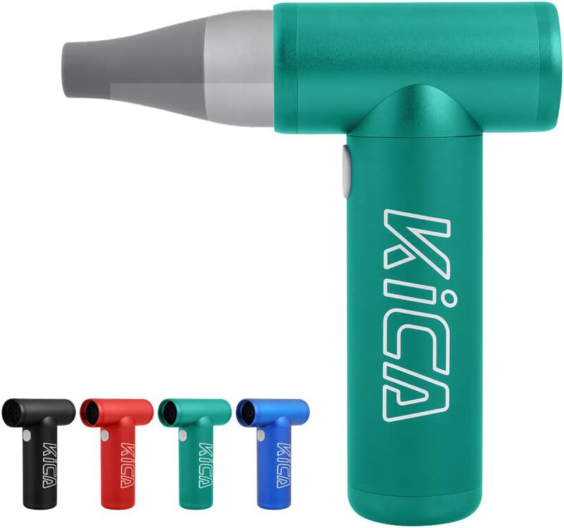 

Kica JetFan KC1 Compressed Air Replacement Air Duster Blower, 86000 RPM, Green
