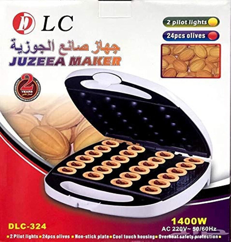 

DLC 24-Piece Walnut Maker, 1400W, Multicolour