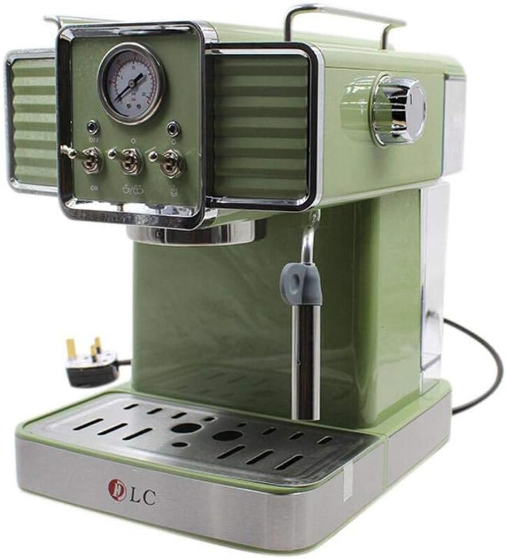 

DLC Espresso Coffee Machine, CM7311, Green