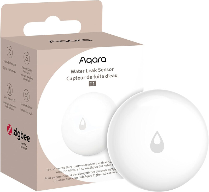 

Aqara Water Leak Sensor T1, White