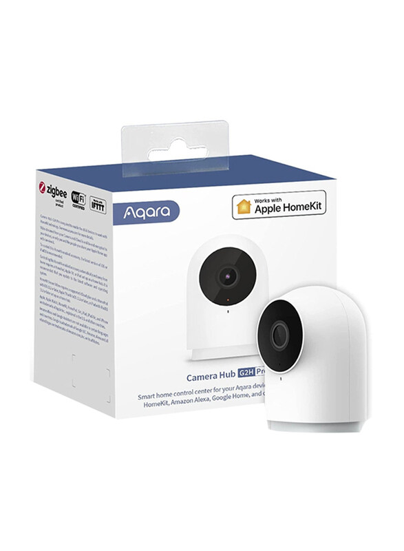 

Aqara Hub Indoor G2H Pro Security Camera, White