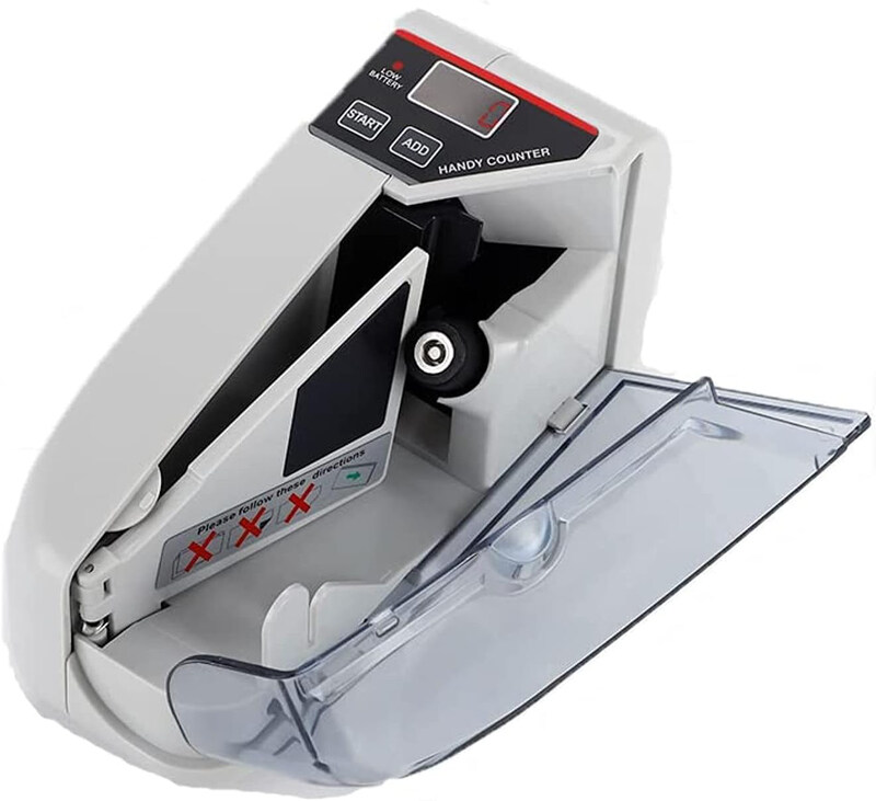 

NC Portable Mini Handy Money Counter, White