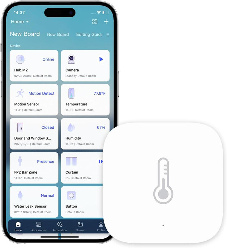 

Aqara Smart Home Temperature Sensor, WSDCGQ11LM, White