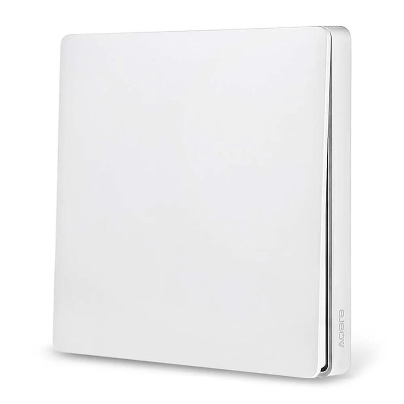 

Aqara Wireless Single Rocker D1 Global Version Wall Switch, 250V, White