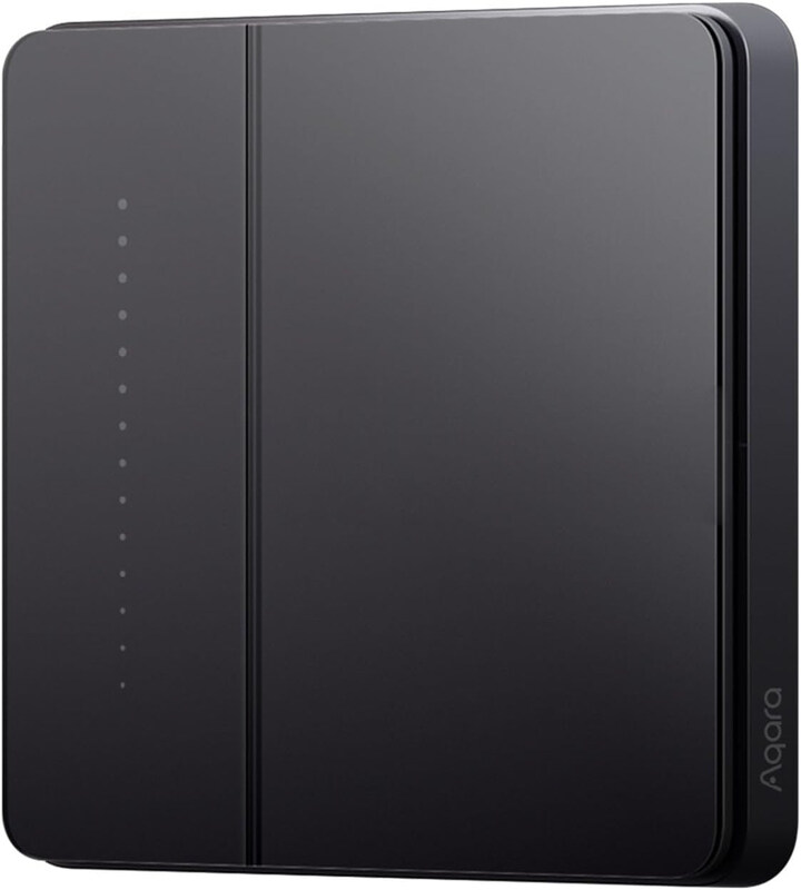 

Aqara Z1 Pro Sea Global Version Single Rocker Smart Wall Switch, Black