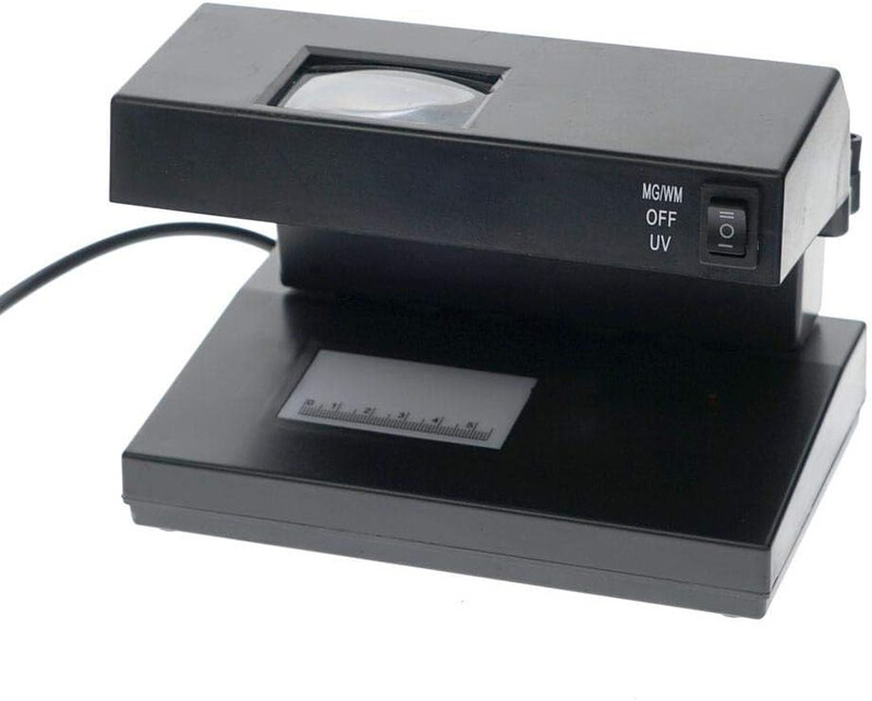 

Generic Counterfeit Money Detector, AD-2138, Black