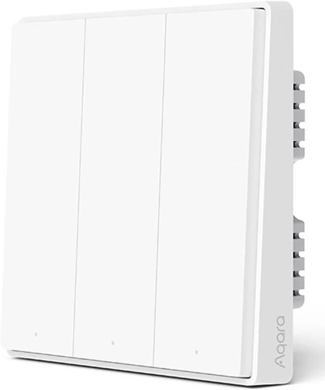 

Aqara Triple Rocker Smart Switch with Zigbee 3.0, 240V, D1, White