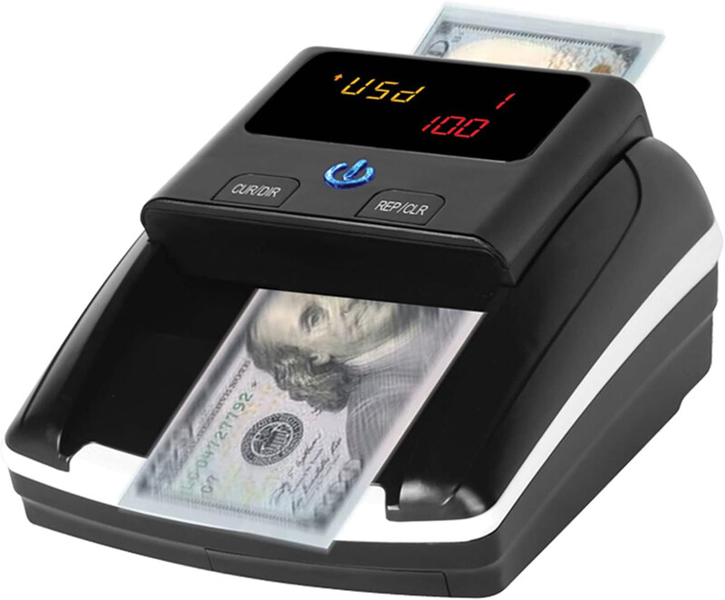 

Ouna Portable Mini Money Counterfeit Bill Detector, Black