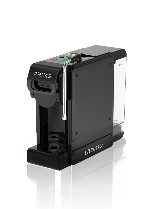 

PRIME Ultimo 7 in 1 Multi-Capsule Coffee Machine, Suitable for Various Coffee Types, with steam wand for milk frothing