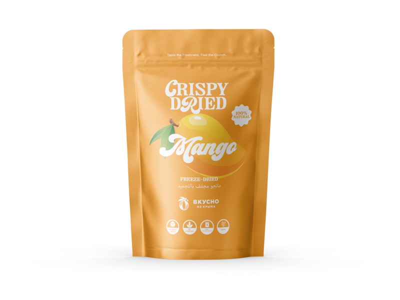 

Crispy Dried Freeze-Dried Mango 50g