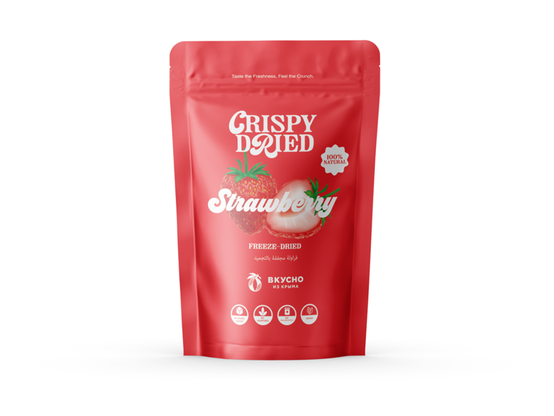 

Crispy Dried Freeze-Dried Strawberry 50g