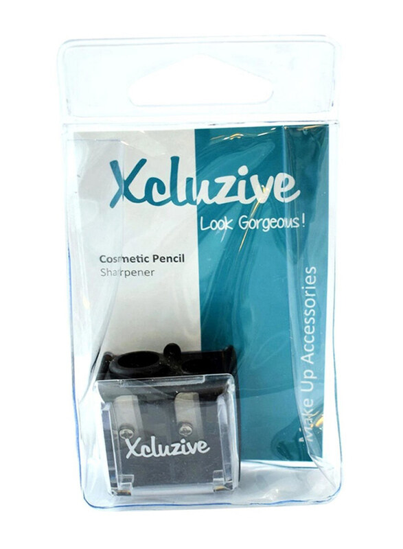 

Xcluzive Cosmetic Pencil Sharpener with 2 Pencil Diams, Black