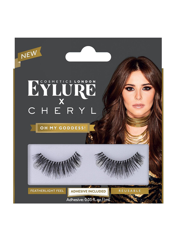 

Eylure Cheryl Eye Lashes, Oh My Goddess, Black