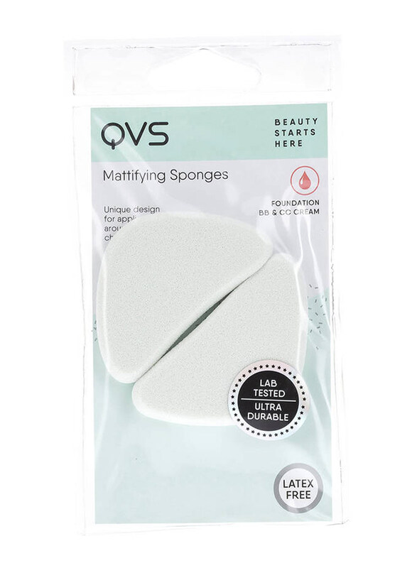 

QVS Mattifying Sponges, White