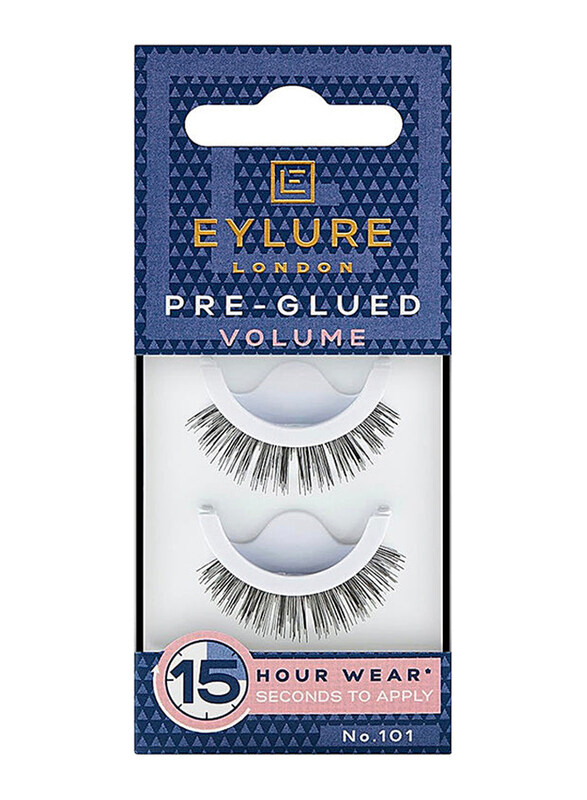 

Eylure Pre Glued Lashes, Volume 101, Black