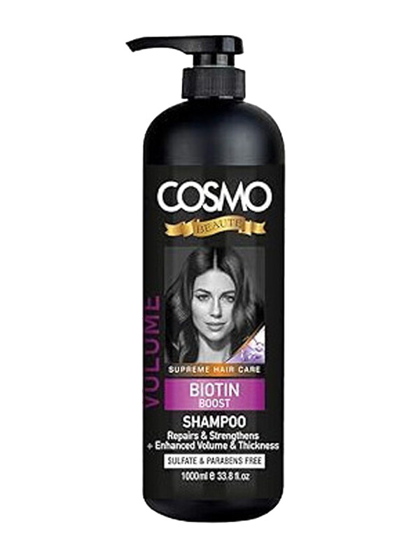 

Cosmo Beaute Biotin Boost Shampoo for All Hair Types, 1000ml