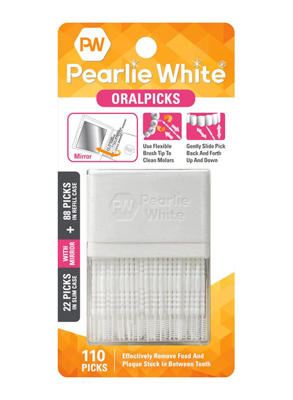 

Pearlie White Oral Picks, 110 Pieces