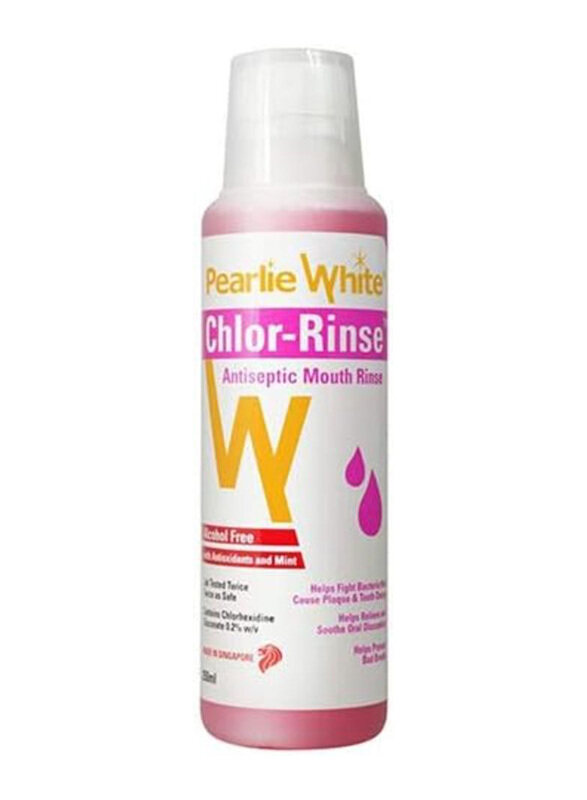 

Pearlie White Chlor-Rins Mouthwash, 250ml
