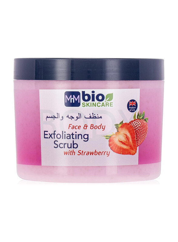 

Bio Skincare Strawberry Face & Body Scrub, 500ml