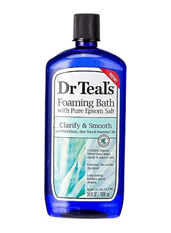 

Dr. Teals Foaming Bath With Epsom Salt Witch Hazel & Aloe Vera, 1000ml