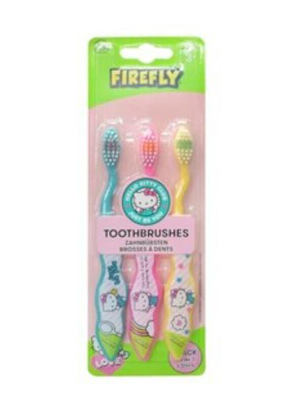 

Firefly Hello Kitty Toothbrush, 3 Pieces