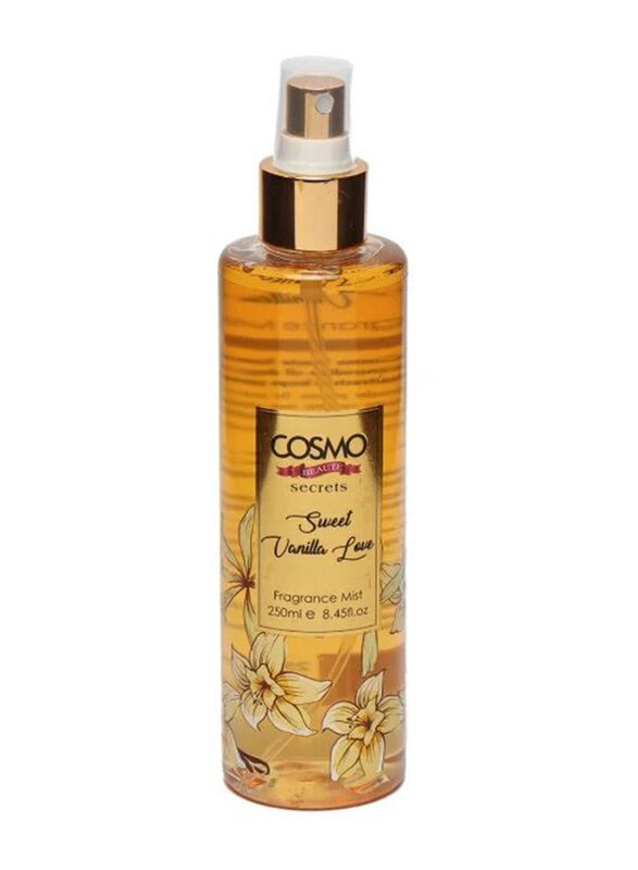 

Cosmo Designs Cosmo Sweet Vanilla Love Body Mist, 250ml