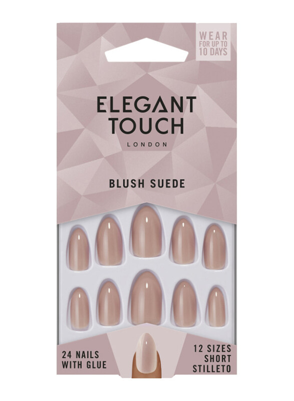 

Elegant Touch Polished Core Nails, New Nude, Pink
