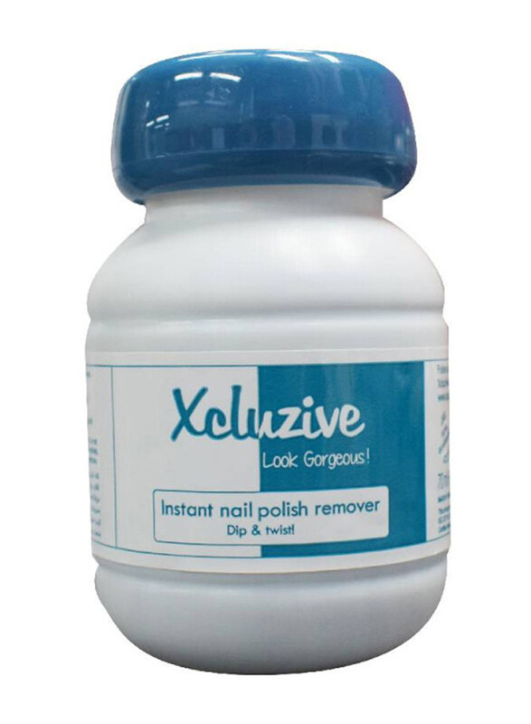 

Xcluzive Dip & Twist Instant Nail Polish Remover, 70ml, Clear