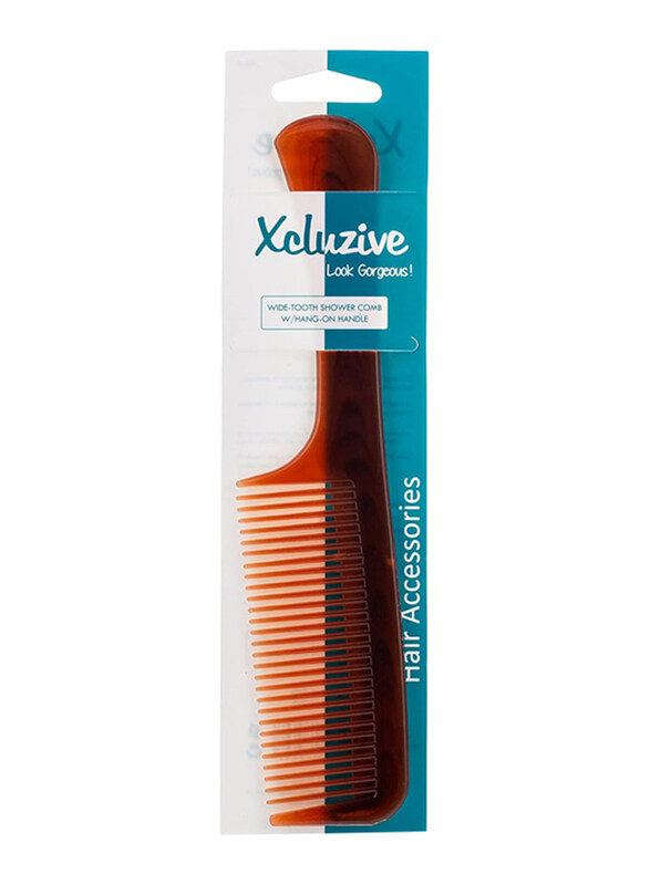 

Xcluzive Wide Tooth Comb for All Hair Types, One Size