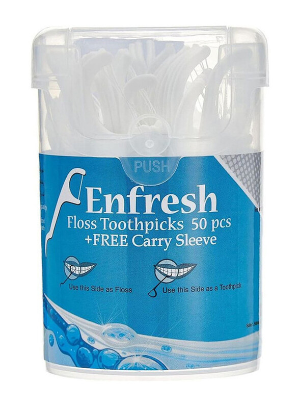 

Enfresh Dental Floss Toothpicks, 50 Pieces