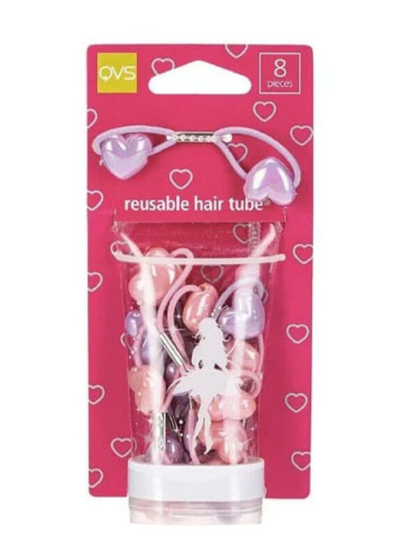 

QVS Unique Design Kids Hair Bands, 8 Pieces