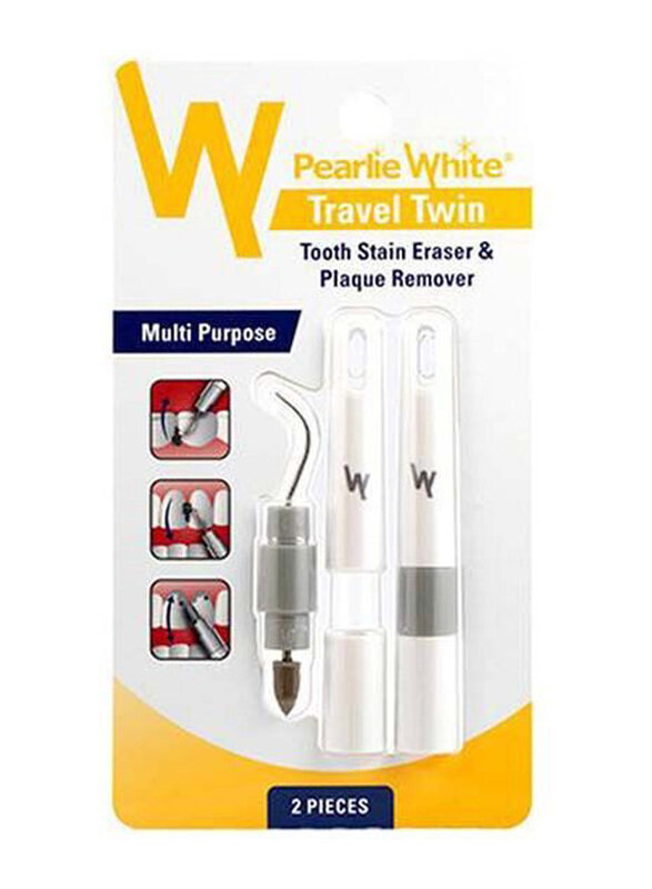 

Pearlie White Plaque & Stain Remover, 2 Pieces