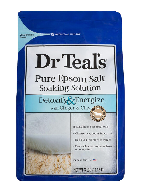 

Dr. Teals Ginger & Clay Epsom Bath Salt, 1.36 Kg