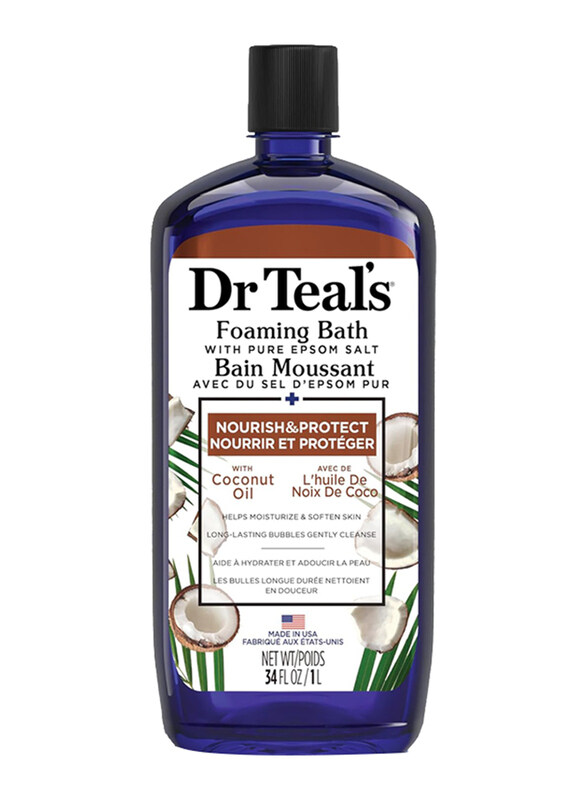

Dr. Teals Coconut Oil Foaming Bath, 1000ml