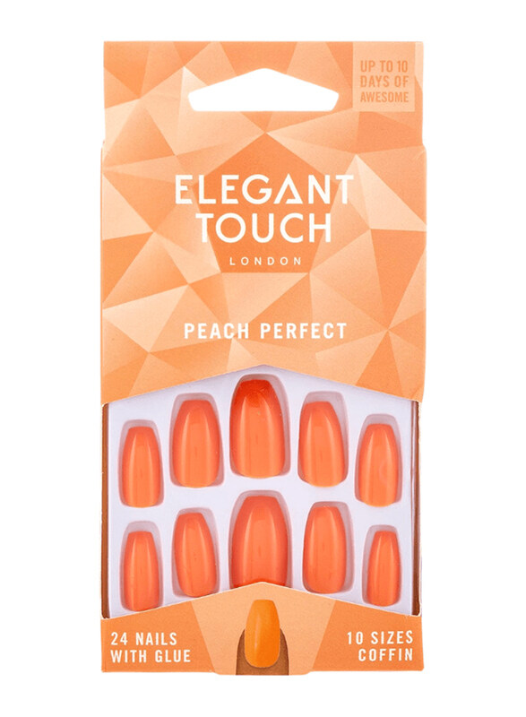 

Elegant Touch Core Nails, Peach Perfect, Peach