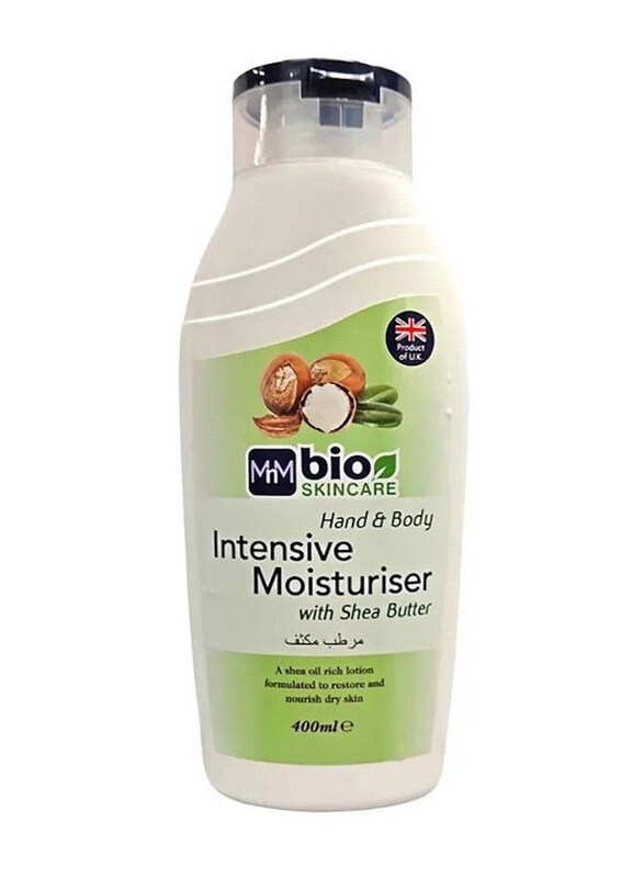 

Bio Skincare Intensive Moisturiser With Shea Butter Hand & Body Lotion, 400ml