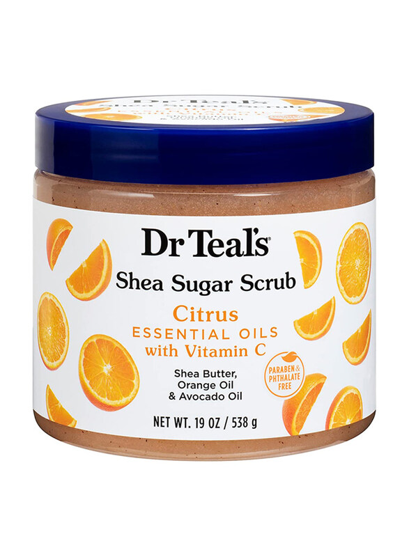 

Dr Teal's Black Elderberry Shea Sugar Body Scrub, 538gm