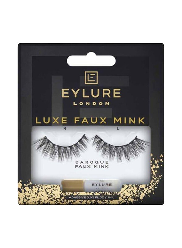 

Eylure Luxe Collection Lashes, Baroque, Black
